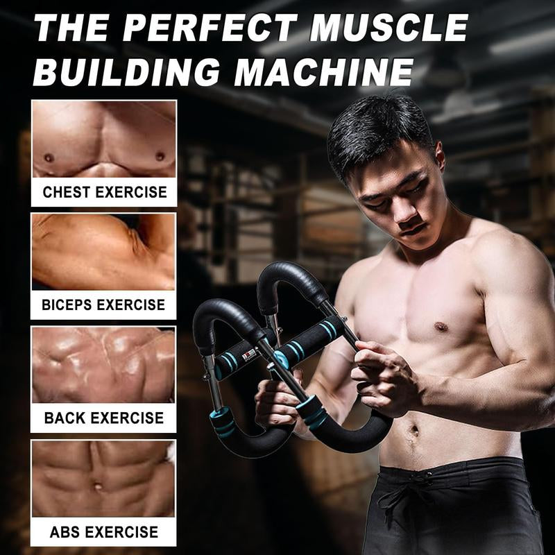 【NEW Version】2025 Pro Arm Trainer Chest Workout Strengthen Chest and Arm Muscles Men'S Fitness Trainer Detachable Portable Spring Resistance Home Fitness Equipment for Beginners and Enthusiasts