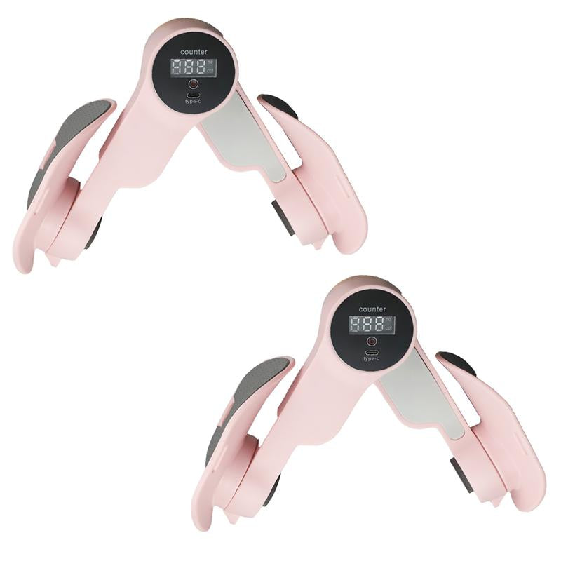 Thigh Exerciser,Thigh Toner,Inner Thigh Shaper /Arm Sculptor Ergonomic Pelvic Floor Trainer for Postpartum Care & Home Workouts,Pelvic Floor Muscle Trainer Exercise Product,The Device Can Only Be Turned on by Exercise.,Gift Thigh Bondage Straps