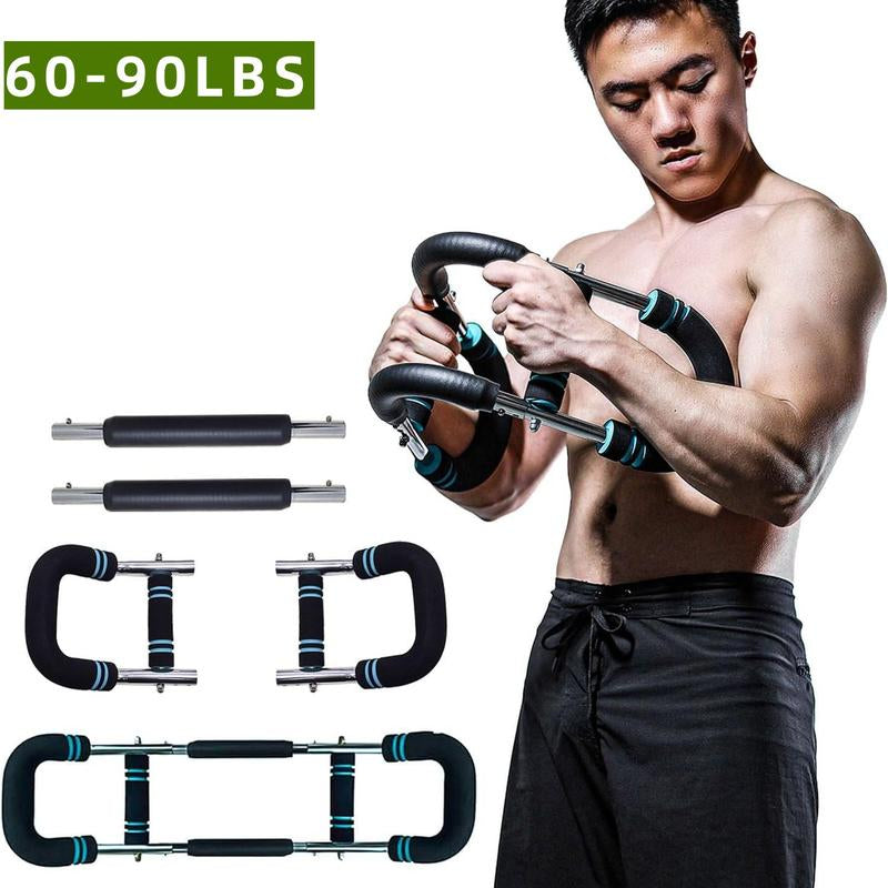 【NEW Version】2025 Pro Arm Trainer Chest Workout Strengthen Chest and Arm Muscles Men'S Fitness Trainer Detachable Portable Spring Resistance Home Fitness Equipment for Beginners and Enthusiasts