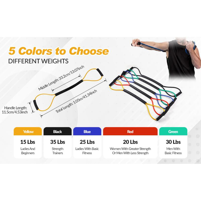 Boxing Resistance Band - Boxing Training Gear - Faster Punch Speed & Power - Full-Body Cardio Training - Ultra Portable - Multiple Resistance Levels Choices - Home Gym Workout Kit Exercise Equipment
